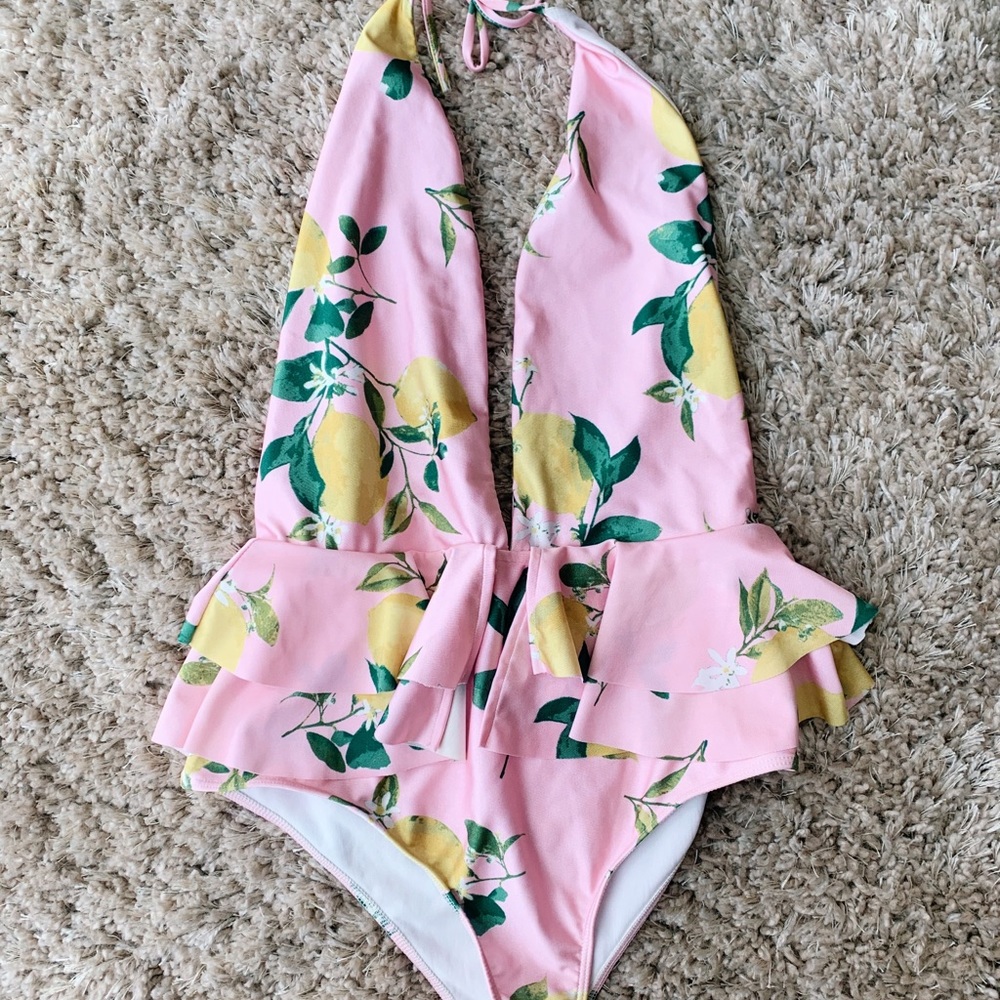Buddy love lemon one piece swuimsuit